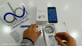 جعبه گشایی گوشی Meizu M3 Note  فروشگاه موبایل آبی