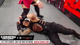 Roman Reigns vs. Samoa Joe Raw Feb. 6 2017