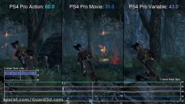 تست فریم Nioh روی PS4 PS4 Pro