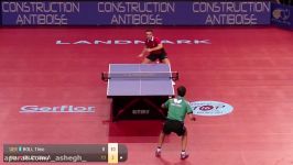 I timo boll v simon نیمه نهای 16 نفر برتر اروپا 2016