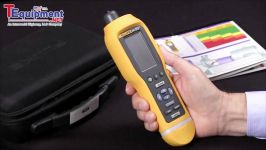 آموزش کار دستکاه لرزش سنج Fluke 805