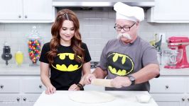 BATMAN PIZZA w my Dad  NERDY NUMMIES