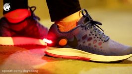 Pince lumineuse pour chaussure