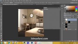 دانلود آموزش مدلسازی نورپردازی رندر داخلی معماری 3dsMax