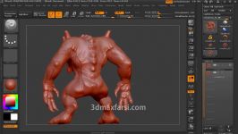 دانلود رایگان آموزش ورودی خروجی گرفتن ZBrush + Maya+ Mudbox