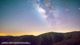 تایم لپس کهکشان راه شیری Time Lapse Milky Way