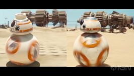 LEGO Star Wars The Force Awakens Trailer Comparison