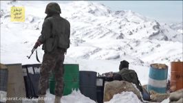 رزمندگان حزب الله مستقر در کوه های شرقی لبنان