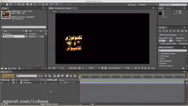 ۲ اولین انیمیشن در Adobe After Effect