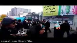 حضور مجتبی خامنه ای در راهپیمایی 22 بهمن