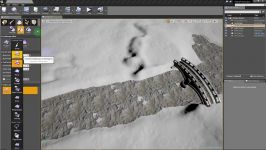 Speed Level Design  Winter Bridge  Unreal Engine 4