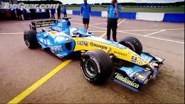 Richard drives a F1 car round Silverstone  Top Gear  BBC