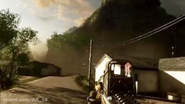 Battlefield 4 Dirt Bike Chase. Cinematic GamePlay Trailer Fan Made China Rising Dragon Pass.