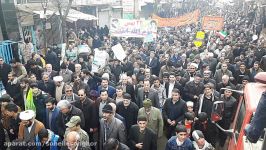 حضور پرشور مردم سنقر در راهپیمایی یوم الله 22 بهمن