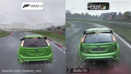 Forza Motorsport 6 vs Project CARS  Rain Effects Comparison