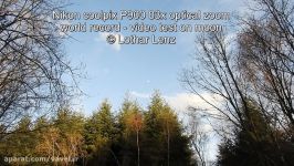 Nikon coolpix P900 83x optical zoom world record  video test on moon