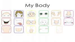 Body Vocabulary  original  The Human Body Vocabulary Words by Elf Learning