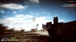 زدن هلیکوپتر آر پی جی درbattlefield 4 گیم پلی خودم