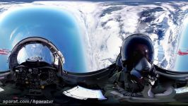 360° cockpit view  Fighter Jet  Patrouille Suisse  Virtual Reality