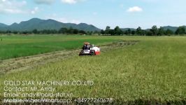 rice bine harvester kubota dc70g