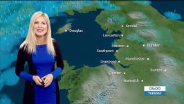 Jo Blythe  ITV Granada Weather 30Jan2017 HD