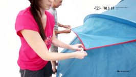 آموزش جمع کردن چادر کمپینگ Arpenaz 4.2 کچوا