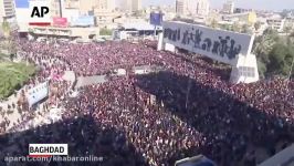 تظاهرات گسترده علیه دولت در بغداد