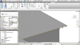 آموزش طراحی سازه متریال سقف نرم افزار Revit 2015