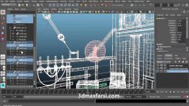 نورپردازی زیر آب مایا صحنه رویایی Lighting Maya