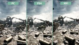 مقایسه گرافیک Battlefield 1 روی PS4 Xbox One PC