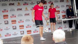 Norwegian Championship Freestyle Football 2016 Semi Final  Erlend vs Adrian