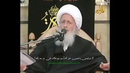 حضرت آیت الله وحید خراسانی  خــاک بر سر ما نفهمیدیم.