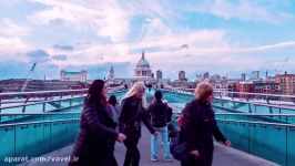 Amazing Sky Colours over London 4K time lapse GH4