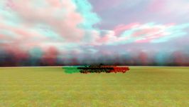 Gmod Mass Physics in 3D Anaglyph Boxes nuked in Slowmotion Watch in HD 1080p