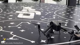 تست فانتوم 4 پرو در نمایشگاه dji واقع در شنزن چین