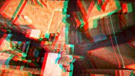 Assassins Creed Unity in Red Cyan 3d anaglyph 3d