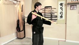 Bo Furi Gata from Bojutsu Training  Ninjutsu Lessons