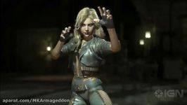 حرکت Supermove شخصیت Black Canary در اینجاستیس2