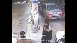 فرار پمپ بنزین در اصفهان بدون پرداخت پول بنزین