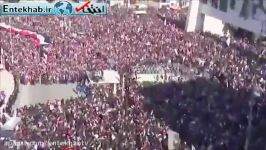 فیلم تظاهرات گسترده علیه دولت در بغداد