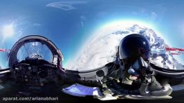 360° cockpit view  Fighter Jet  Patrouille Suisse  Virtual Reality