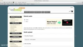 UPDATED How to Upload Your Audio Files to CD Baby  CD Baby Tutorials