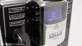 Gaggia Anima Quick Start Guide