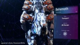 Horizon Zero Dawn  The Machines Behemoth  PS4