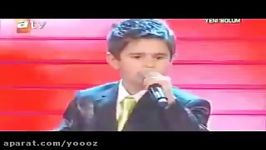 Iranian Kid singing in Turkish amazing voice feat Kurdish Star Ibrahim tatlises