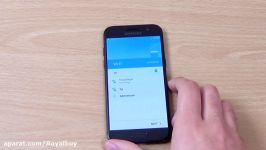 جعبه گشایی بررسی Samsung Galaxy A3 2017