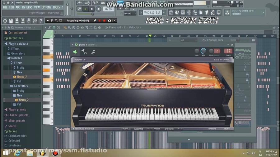 آهنگ مداد رنگی ابی flstudio