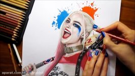 Speed Drawing Harley Quinn