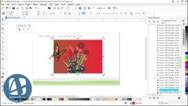 آموزش نرم افزار CorelDraw X8فصل چهارم4MOHANDES.com