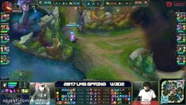 AHQ vs HKE Highlights Game 1 LMS Spring W3D2 2017 AHQ e sports Club vs Hong Kong Esports